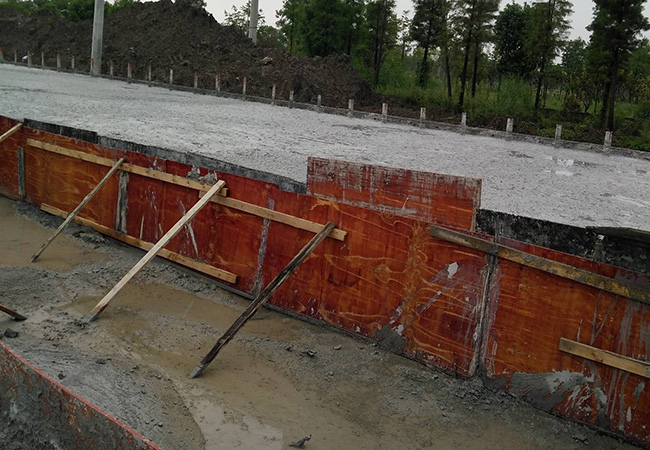 公路泡沫混凝土填充